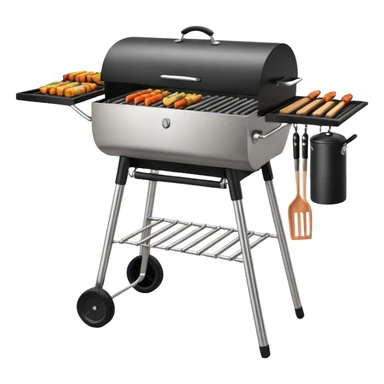 Blackstone grill with hibachi flippers sticker