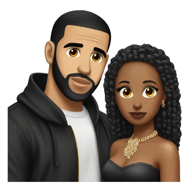 Diddy and drake sticker