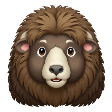 Muskox sticker
