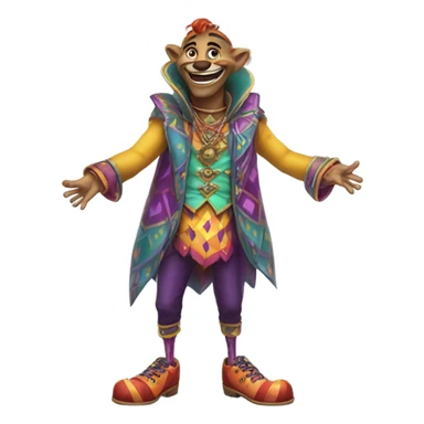 Jax from digital circus  sticker