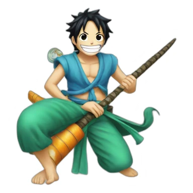 Nami in one piece sticker