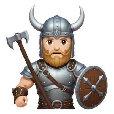 Armored Viking sticker