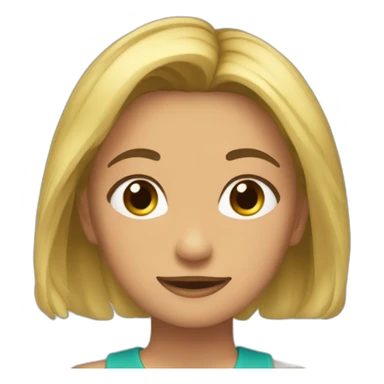 Mari chelo gimnasta sticker