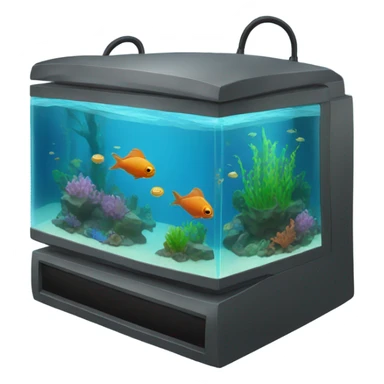  aquarium in a computer sticker