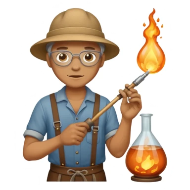 Glass Blower sticker