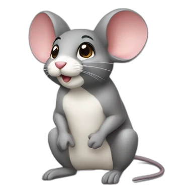 Quelqu’un qui souris avec un pouce en l’air sticker