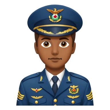 Captain rank in the Mexican Airforce sticker