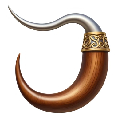 viking horn sticker