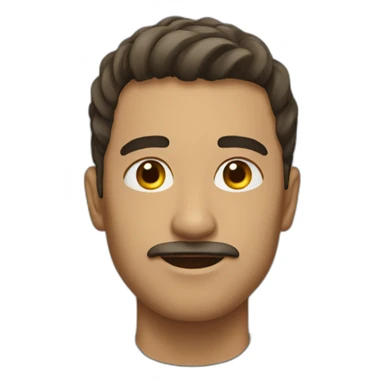 Homme fusée sticker