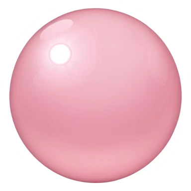light pink light glowing sticker