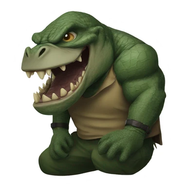 Killer Croc DC sticker