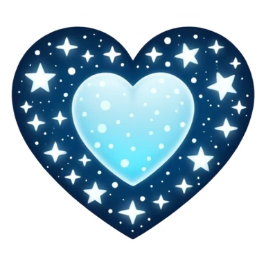 constellation heart  sticker