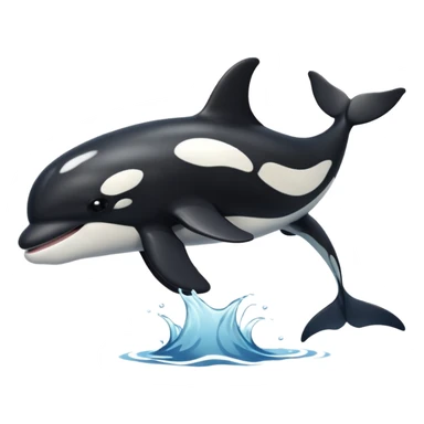 killer whale sticker