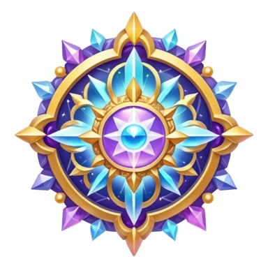 Epic divine legendary celestial complex detailed iridescent aesthetic-scenery-Decorations sticker