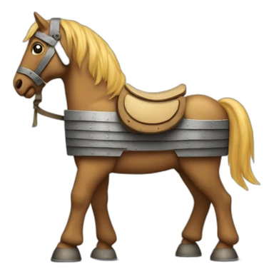 trojan horse sticker