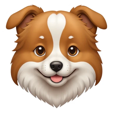 chat avec tête de chien sticker
