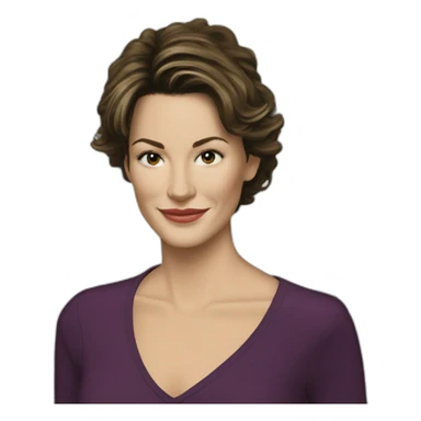 Sandrine Voillet Paris TV series 2007 sticker