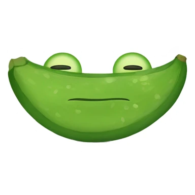 Relaxing smiley emoji with cucumbers on the eyes  sticker