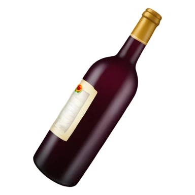 Bouteille de vin sticker