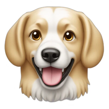 Samoyède chien blanc sticker