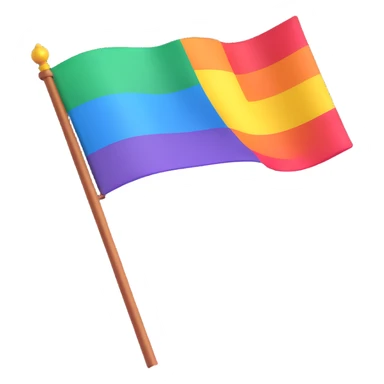 pride flag sticker