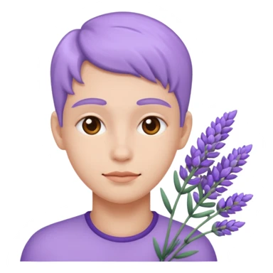 Do you know how levandula look like? sticker