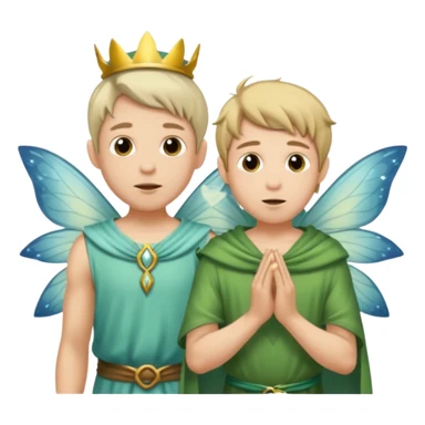 🤐+👱🏻+🧚🏻‍♂ sticker