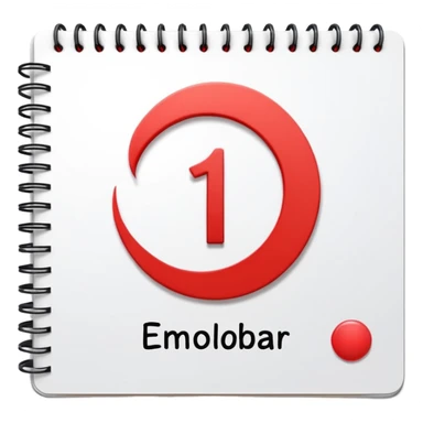 calendar, first page, day 1 sticker