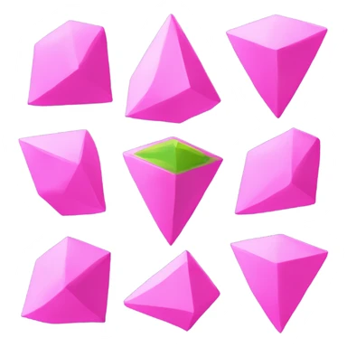 The Sims 4 plumbob pink sticker