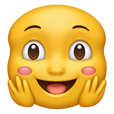 Emoji qui croque son doigt  sticker