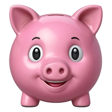 Piggy money sticker