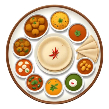 South indian food sticker