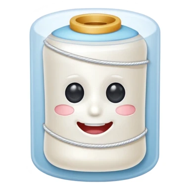 pack of dental thread  sticker