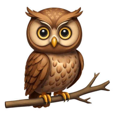 Owl sticker
