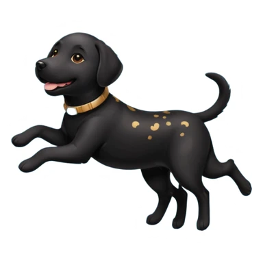 labrador in space sticker