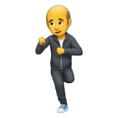 zemmour qui fait un dab sticker