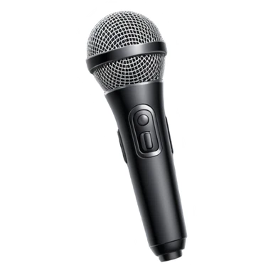 modern wireless microphone sticker