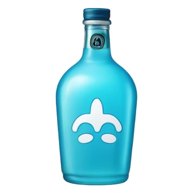 Hpnotiq bottle vodka  sticker
