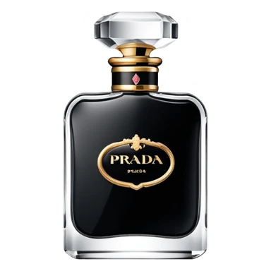prada perfume sticker