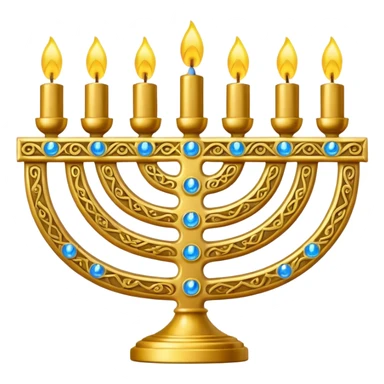 Menorah sticker