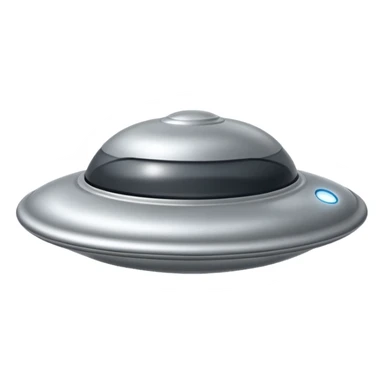 classic flying saucer sticker