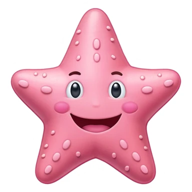 Patrick Star from SpongeBob sticker
