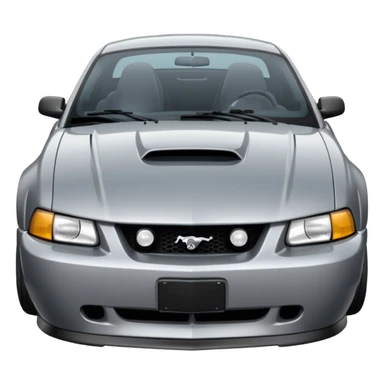 Grey 2003 mustang gt emoji sticker