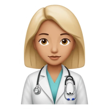 ocupational medicine woman  sticker