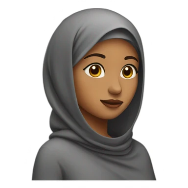 Fatimah girl sticker