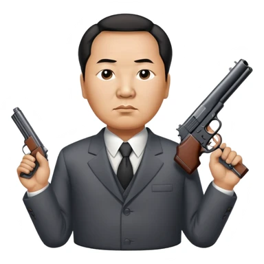 mao zedong gangster sticker