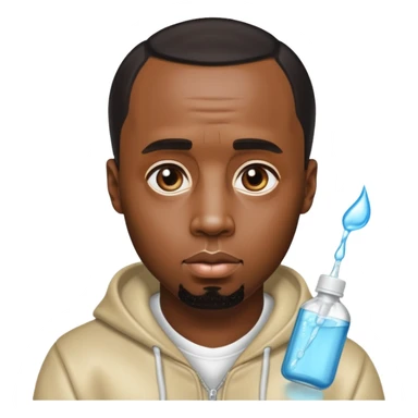 make me p diddy with baby oil sticker