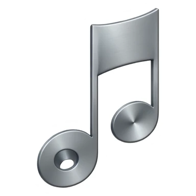 mac os music note metal mute sound sticker