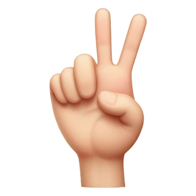 ￼ a blushing smile face emoji sticking up the middle finger while smiling sticker