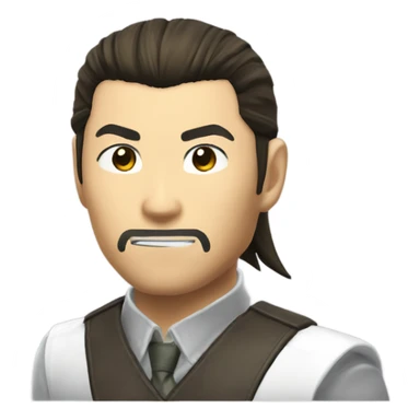 Kazuma kiryu sticker